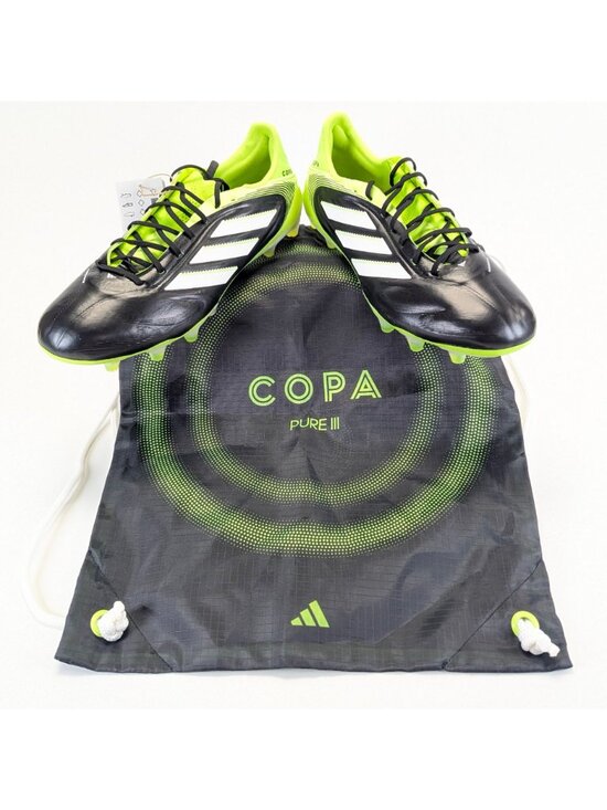 Adidas Soccer Cleats Mens Size 9 Copa Pure 3 Elite FG Core Black White JH6304 main image 8